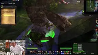 DireMaul East jump run mining only Hunter