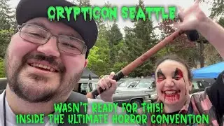 CRYPTICON SEATTLE 2025! My First Time an Ultimate Horror Convention | Celebrity Encounters!