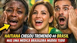 Haitiana Chegou Tremendo ao Brasil — Mas Uma Médica Brasileira Mudou Tudo