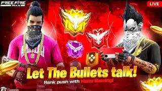 GrandMaster Rank Push Telugu Live - Manu Gaming Is Live -Free Fire Live #manugaming #teammanugaming