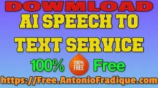 AI speech to text service 100% Free