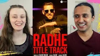 RADHE TITLE TRACK YOUR MOST WANTED BHAI | Salman Khan & Disha Patani | Sajid Wajid - REACTION 🔥