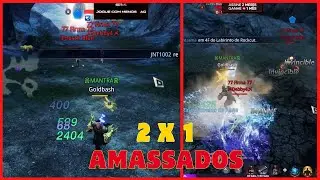 2 VS 1 SER&Aacute; QUE ELES CONSEGUIRAM | MIR4 