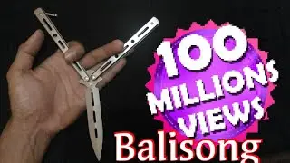 WORLDS FASTEST WAY TO DRAW / OPEN BALISONG BUTTERFLY KNIFE