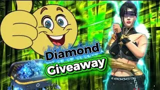 Free fire diamond Giveaway coming soon 😍