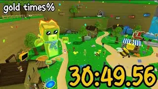 Super bear adventure - gold times% in 30:49.56