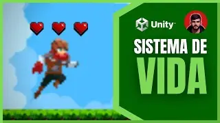 Sistema de vida em jogo de plataforma na unity 2d