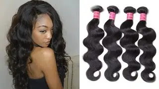 FESHFEN Hair Review & Styling | Body Wave Hair Styling via  DisIsReyRey