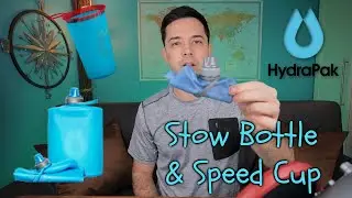 HydraPak Stow & SpeedCup (ЛУЧШАЯ ДОРОЖНАЯ БУТЫЛКА ДЛЯ ВОДЫ!)
