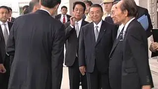 Arrival at the National Diet of Japan 6/3/2015