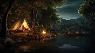 Tent Camping Video, Animated Video, No Copyright Video #camping #animation #background #video #ai