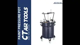 CT YLT 30  #ctairtools #spray  #tank #painttank #airagitator #painting #auto #automotive