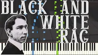 George Botsford - Black And White Rag 1908 (Ragtime Piano Synthesia)