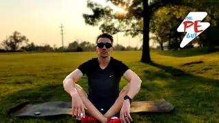 4 min YOGA for Kids | the PE guy | distance learning Physical Education