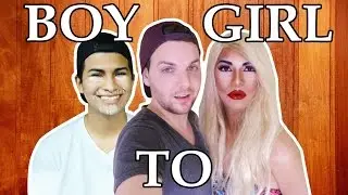Boy to Girl Makeup | Boyfriend to Girlfriend - Maquillaje de Hombre a Mujer #6