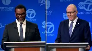 ABC7 Chicago mayoral debate turns heated between Vallas, Johnson