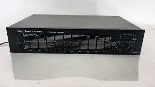 Fisher Studio Standard 10 Band Graphic Equalizer EQ-2322 | Black