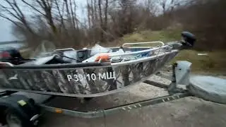 Fishing boat 3.9 m, motor injector 30￼