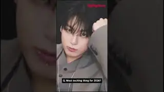 #JK tells Rolling Stone UK the thing he's most looking forward to in 2026 is BTS new Album for ARMY!