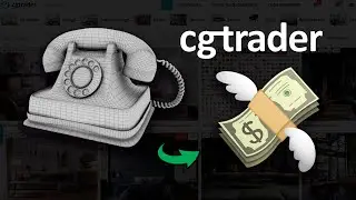 Ser Modelador 3D Freelancer en Cgtrader. Mucho Mejor que Fiverr!!