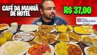DEVORANDO O CAFÉ DA MANHÃ DO HOTEL