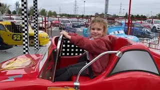 Fairground rides at Castleford Xscape