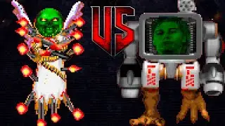 BENNELUS EX: ANGRIER vs Cyber ​​Romero - Colorful Hell MOD : Monster Infighting - DOOM RETRO ARENA