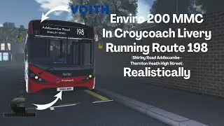 Running a Enviro 200 MMC in Croydon Bus Company Bus #36795  (Realistically)