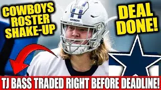 🚨BREAKING: Cowboys Trade TJ Bass in Bold, Last-Minute Roster Shake-Up That Stuns NFL Fans!