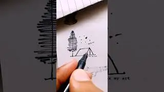 How to draw Camp 🏕️ #camp #drawing #shorts #shortsfeed #short #viral #reels #new #treandygadgets #ar