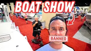 Меня ВЫШЛИ с выставки лодок!!!