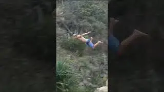 another dumb way #cliff #cliffjump #fail #fails #dumbwaystodie