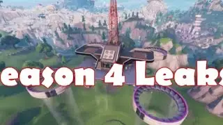 *Potential SEASON 4 LEAKS! (Sky Platforms Return?) Fortnite Battle Royale!