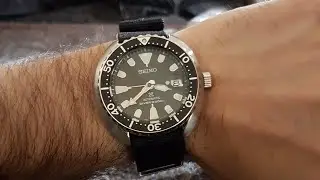 Seiko srpc35k1 / baby turtle review (first attempt)