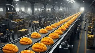 Inside the World&rsquo;s Largest Mango Processing Factory | Full Process