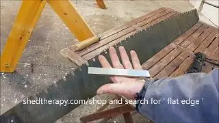 Saw Gauge: Flat Edge i.e. Ground Flat Stock