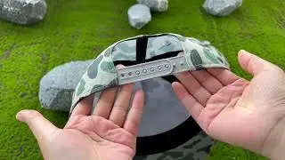 Custom low profile camo rope hat. #cap #camo #custom #customhats