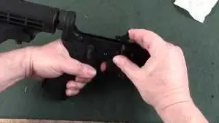 Установка пистолетной рукоятки AR-15 Magpul MOE