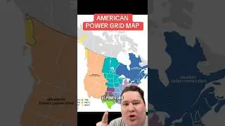 AMERICAN POWER GRID MAP #history #usa #america #map #maps #geography #electrical #powergrid #mapping