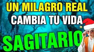 sagitario 😲 ¡MILAGRO GIGANTE! 💥 lo que pasa hoy sube tu vida de nivel