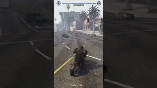 City Ambush  Motorcycle Mayhem & SUV Showdown! #shorts