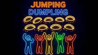 Jumping Dumpling (Official Loop MV) - Sushi Paradise Studio | Cyber Funky Food EDM