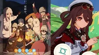 [Requested] [Edited] Fuyu Biyori - Yuru Camp ED 1 | Genshin Covers