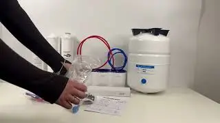 Розпаковка зворотнього осмосу АКВАФОР Osmo Pro 50