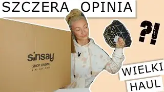 SINSAY HOME 💰 TANIE DODATKI DO DOMU | HAUL
