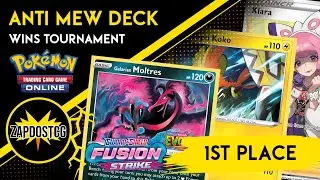 1st Place One Prize Galarian Moltres Deck With Hoopa Wins Tournament (Pokemon TCG)