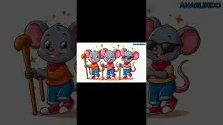 Three Blind Mice | 2025 | Kids Songs | Rhymes | Anarlikido |