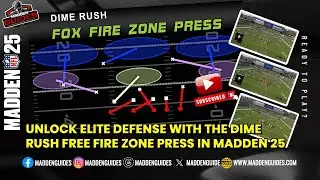 Madden 25 Defensive Tactics: Dime Rush Free Fire Zone Press Guide - #Madden25 #MaddenDefense