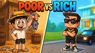 Poor Boy VS Rich Boy in MINECRAFT (TAGALOG)