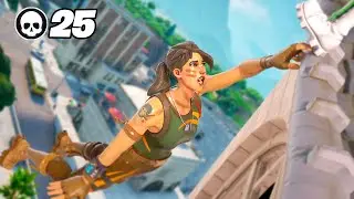 25 Kills Solo Squads In Tilted Towers Only!!
